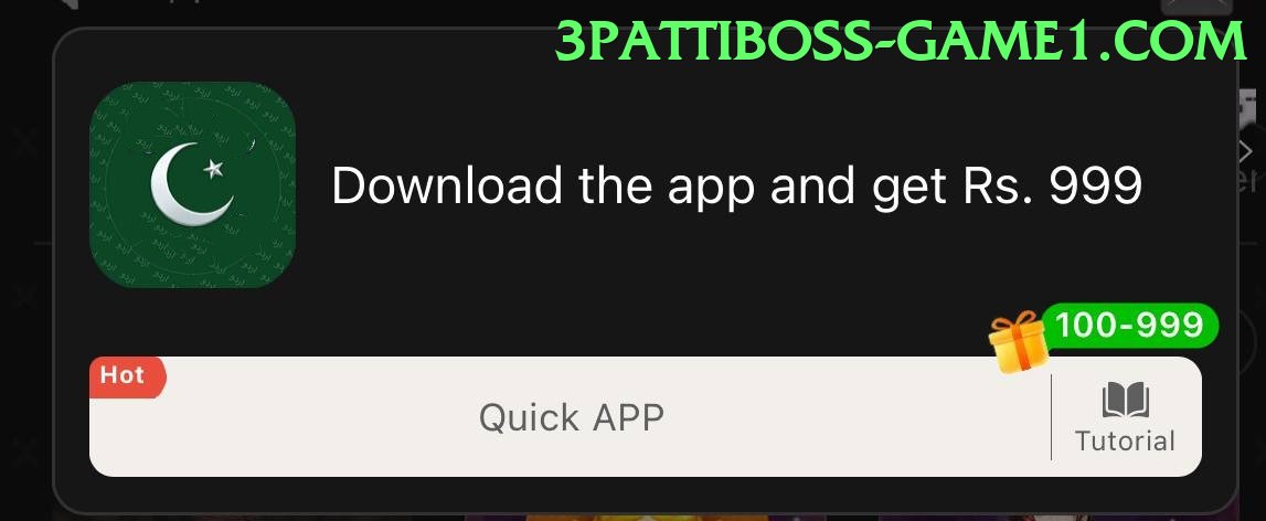 3Patti Boss Game game app for Pakistan players - 3